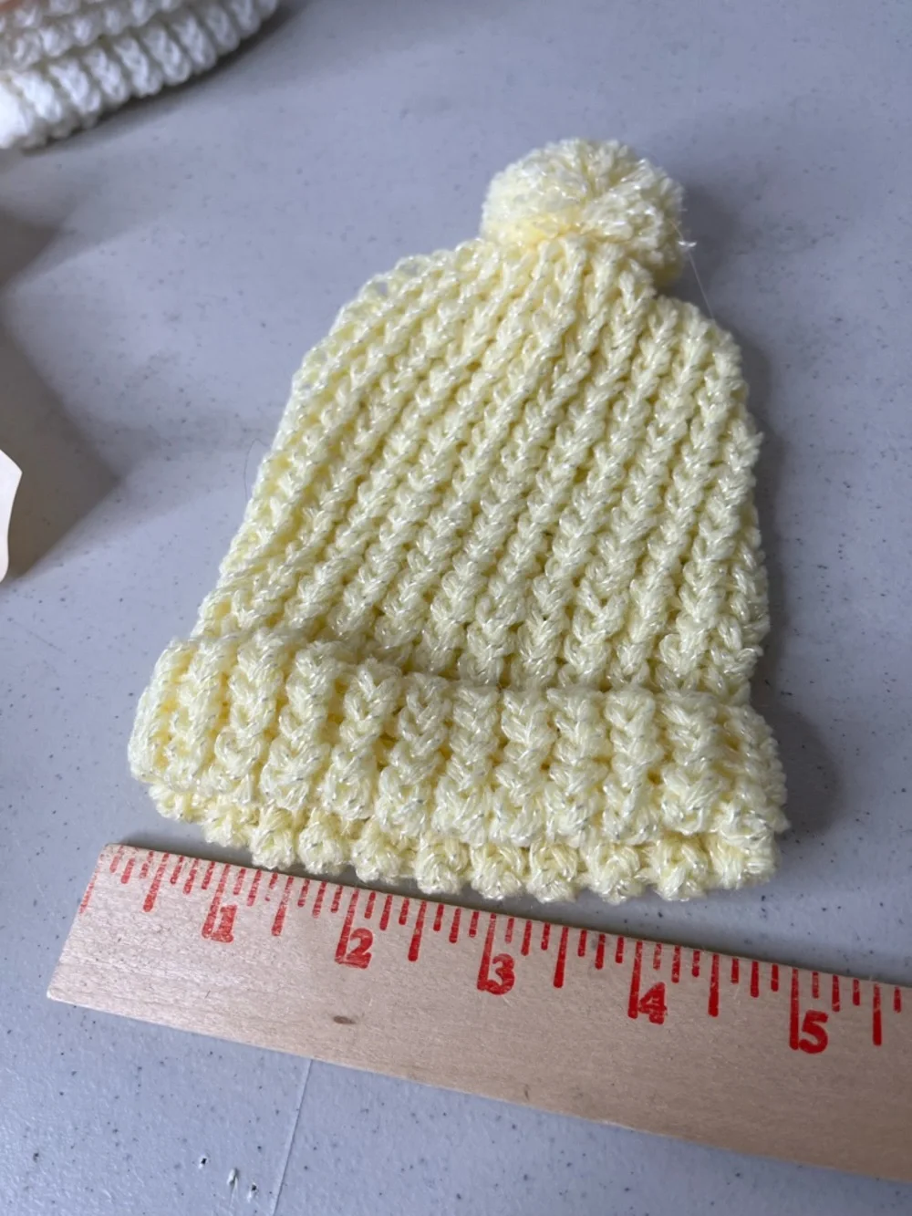 Newborn Beanie,Yellow